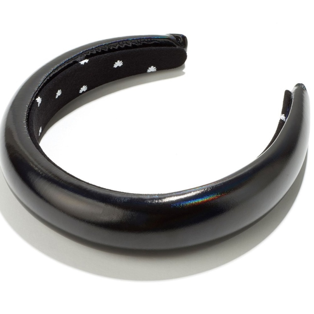 Lele Sadoughi Glossy Padded Headband